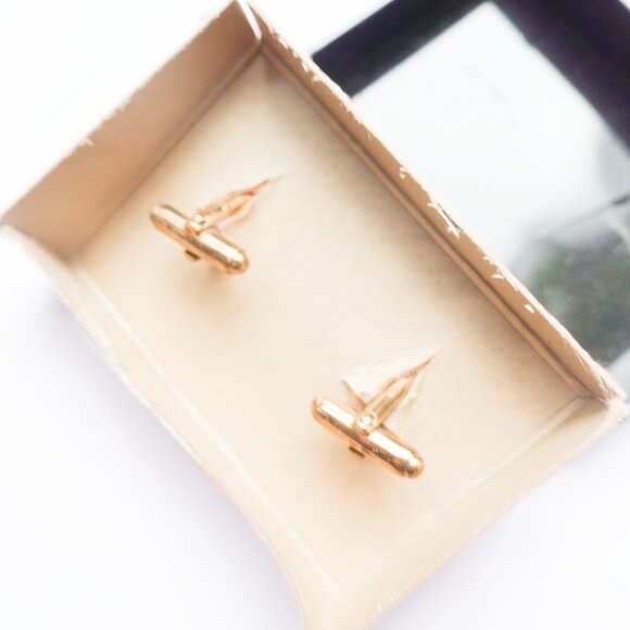 Vintage Austria Roulette Wheel Las Vegas Cufflinks - Picture 2 of 3